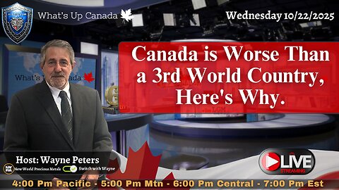 Canada is Worse Than a 3rd World Country, Here's Why.