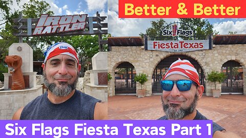 Is this the BEST SIX FLAGS? Fiesta Texas Part One