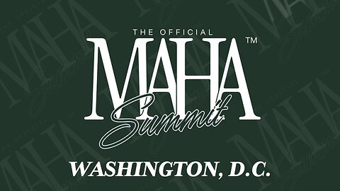 The Official MAHA™ Summit : November 12th, 2025
