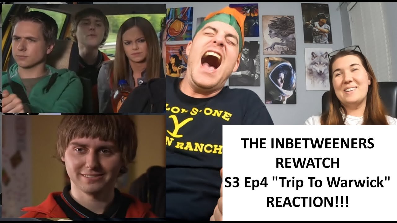 Americans React | THE INBETWEENERS REWATCH | Tip To Warwick Season 3 Episode 4 | REACTION