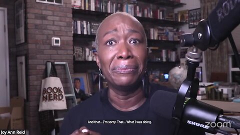 Joy Reid cries about "value" of her show as MSNBC cancels it (extended edition)