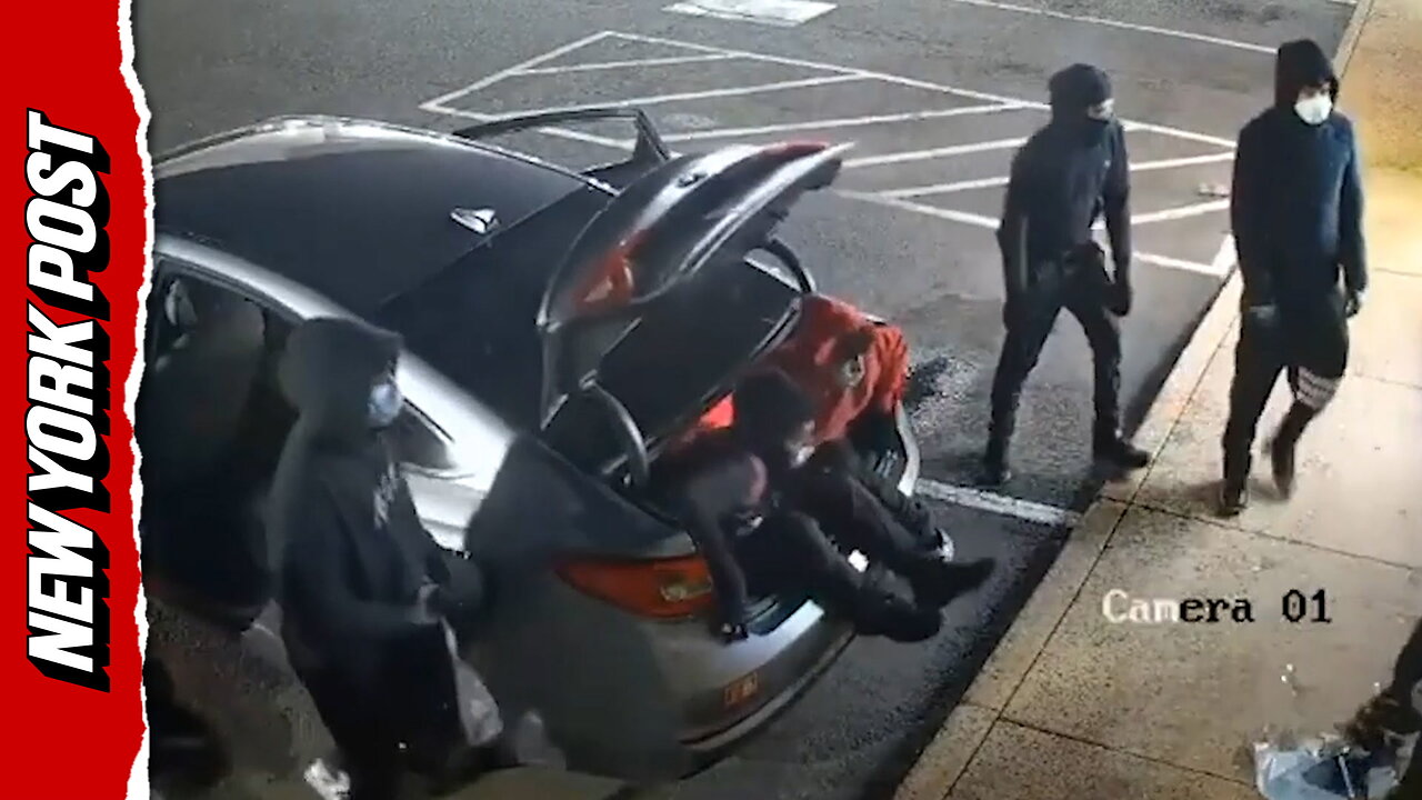 Nine men pile out of tiny sedan before alleged Virginia burglary