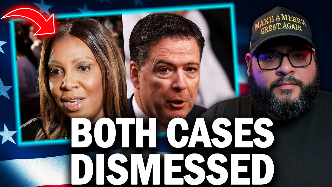BREAKING: James Comey And Letitia James Cases DISMISSED! But It's Not Over Yet...