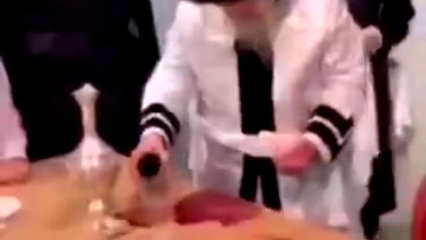 KABBALIST RABBIS PERFORMING BLACK MAGIC BLOOD RITUAL 💥