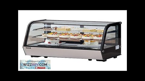 VEVOR Refrigerated Display Case Bakery Display Fridge Case 5 cu ft/146L 2-Tier Review