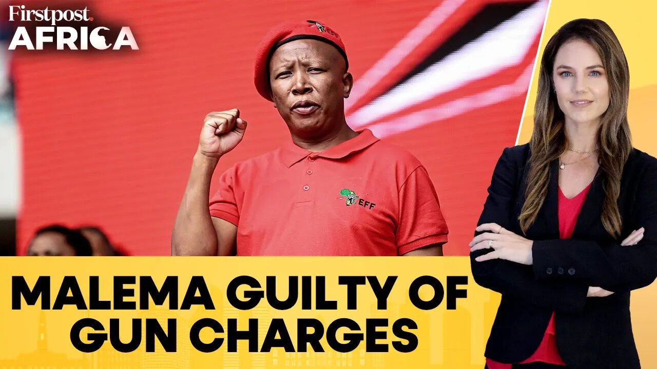 South Africa: Firebrand MP Julius Malema Convicted of Firing a Gun in Public| Firstpost Africa| N18G