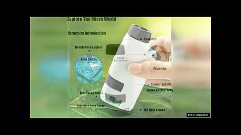 Portable Handheld Microscope for Kids Mini Labsters Portable Microscope Portable Microscope Review