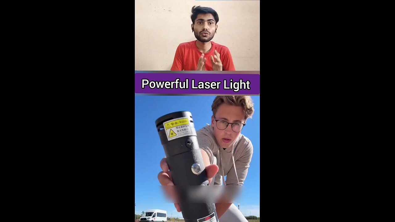Powerful Laser Light