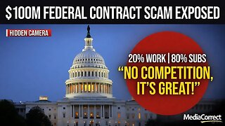 FEDS BUSTED: 8(a) "Minority" Front Admits to $100M Contract Scam in Hidden Camera Sting
