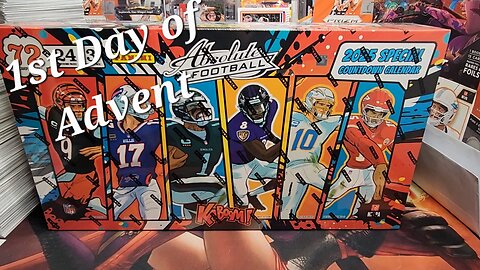 1st Day of Advent with an Absolute Football Calendar!