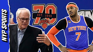 Mike Vaccaro, The Post's longtime sports columnist, discusses former Knicks president Phil Jackson's new book, in which the Hall of Fame coach claims that Carmelo Anthony was responsible for his firing after the 2016-17 NBA season.