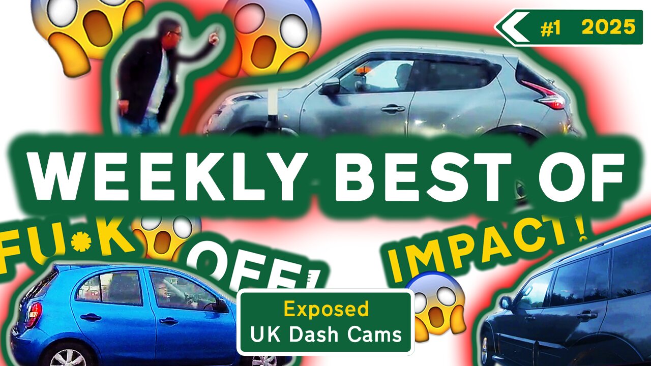 Weekly Best Of #1 - 2025 | Unbleeped & Without Commentary | Exposed: UK Dash Cams