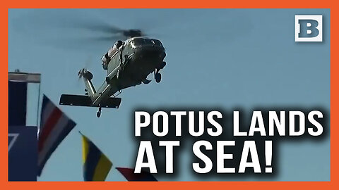 POTUS Incoming! Trump Lands Onboard USS Harry S. Truman for Navy's 250th Birthday