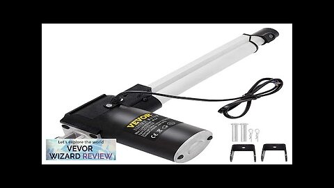 VEVOR 6 Inch Stroke Electric Actuators DC 12V with Mounting Bracket Heavy Review