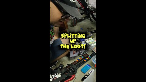 We Split The HUGE Game Haul. #retrogaming #videogames #nostalgia #reseller