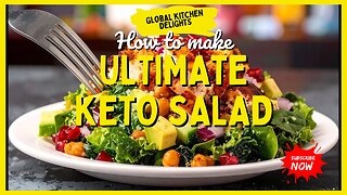 The ultimate keto salad: Lose 15 kg of weight with this simple dinner recipe!