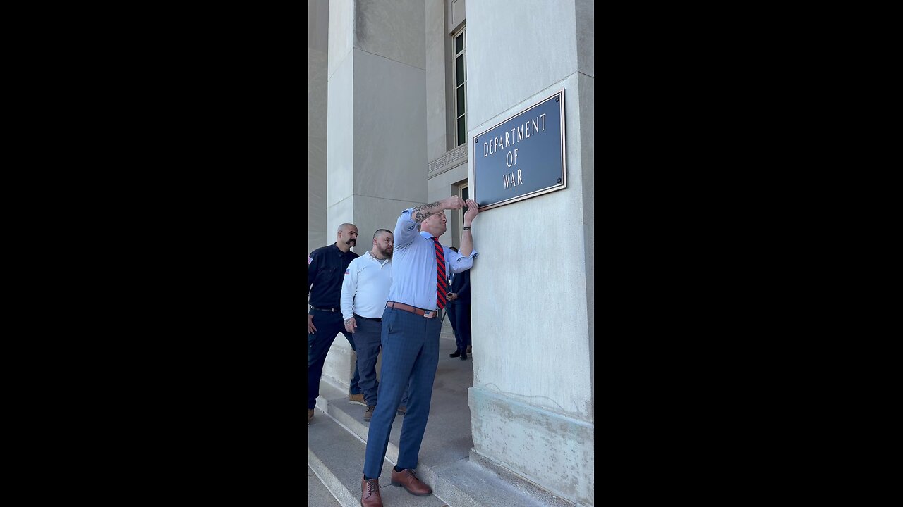 Welcome to the War Department.