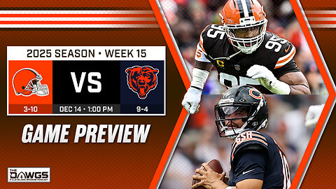 Browns x Bears: Game Preview - Can the Browns Bounce Back in Chicago?