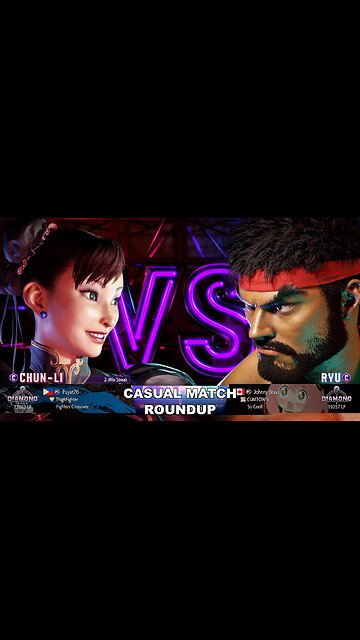 Kuya Kalbo SF6 Casual Match Roundup. Chun Li 4 star Diamond Rank [Hori Fight Stick]