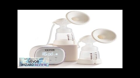 VEVOR Breast Pump Double Electric Breast Pumps 4 Mode & 16 Level Review