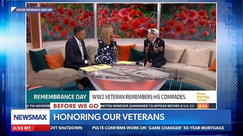 Century old WWII Vet: My friends didn't die for this - Nov. 11, 2025