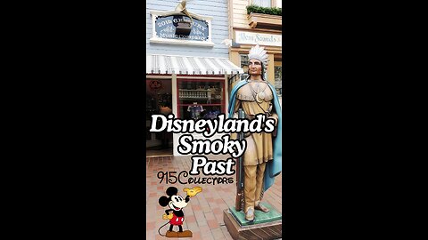 Disneyland's Smoky Past 915collectors #915collectors #collectible #collector