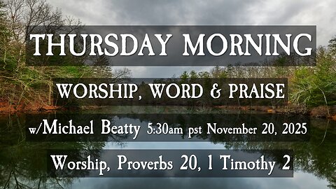 🌤️THURSDAY MORNING💖