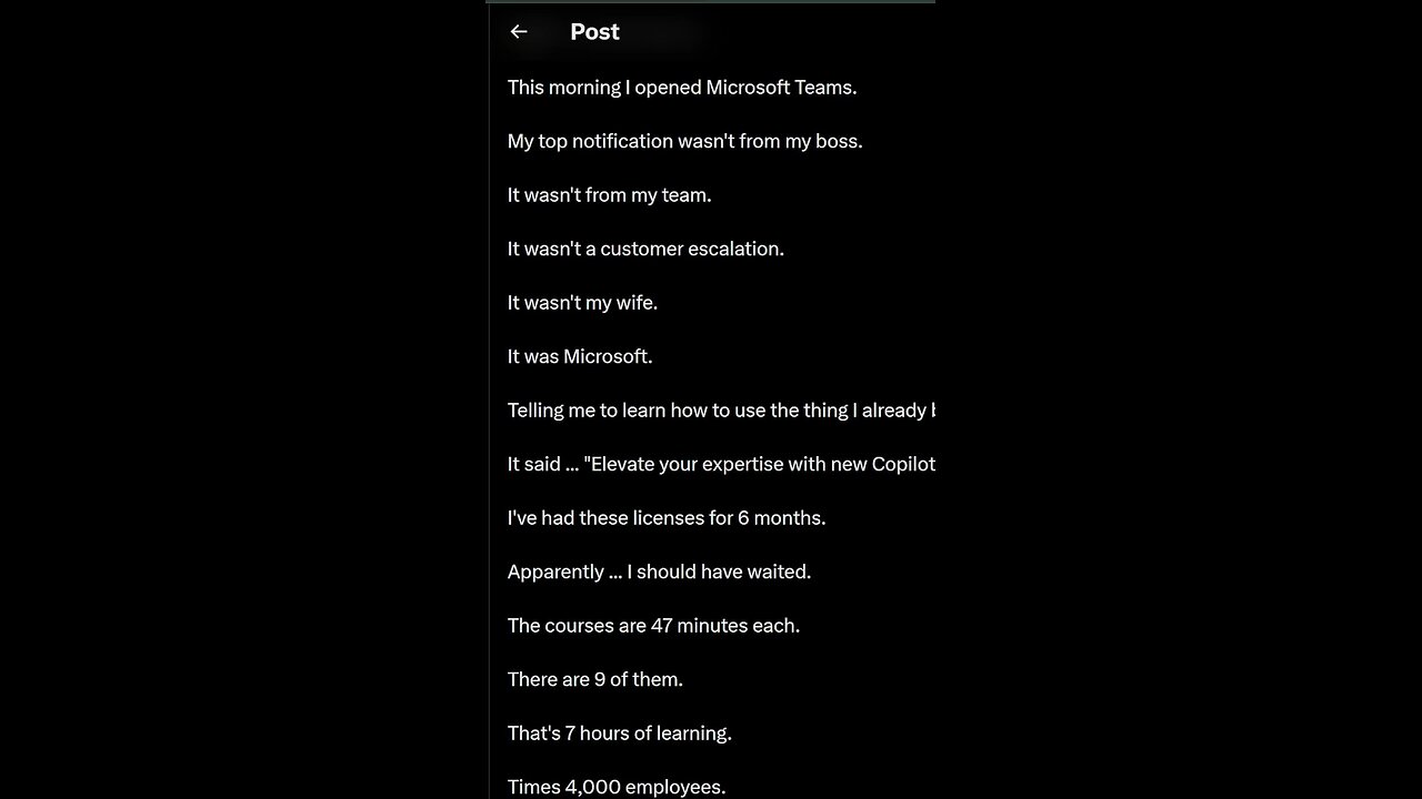 MS Copilot with Corporate adoption.