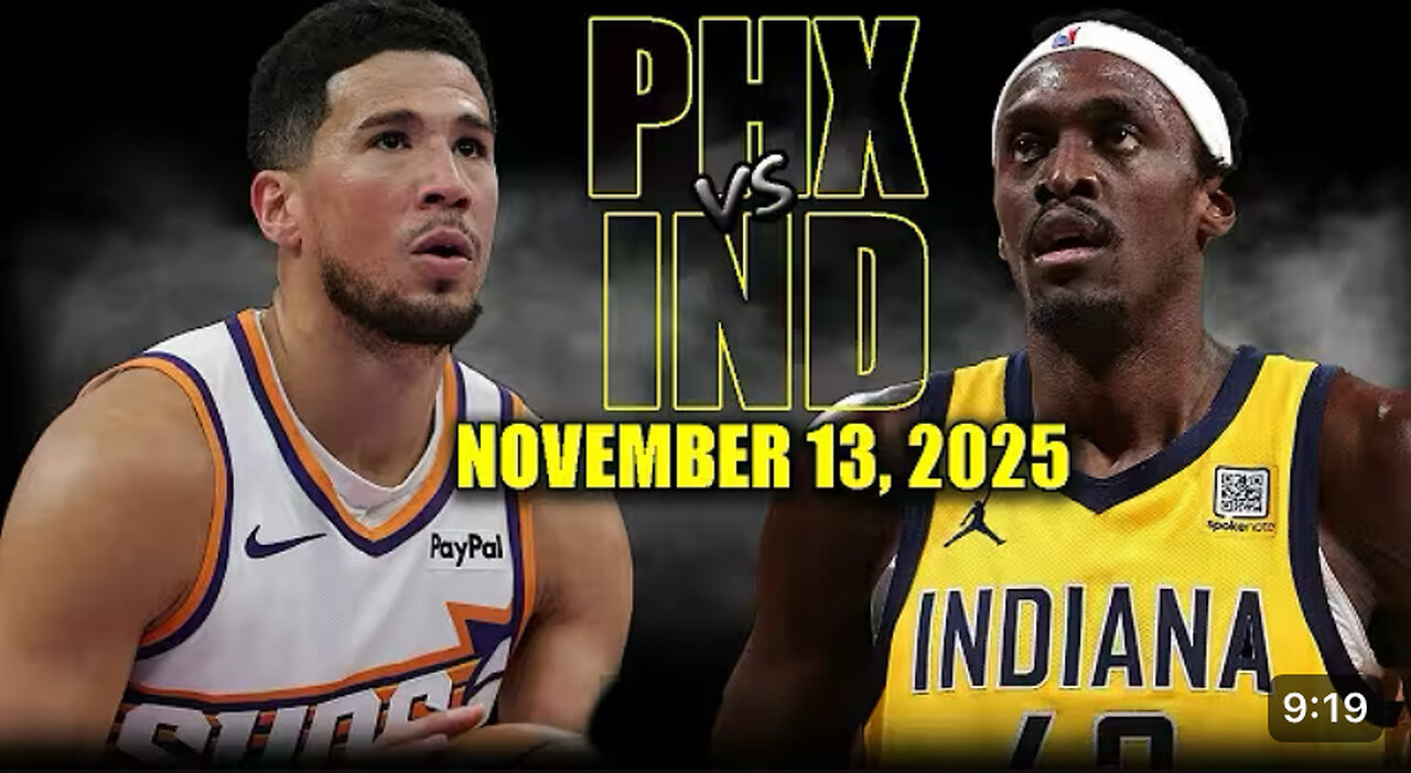 Phoenix suns vs Indiana Pacers game highlights