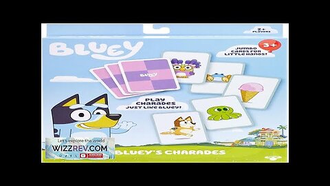 Bluey CHARADES Game Multicolor (17168) Review