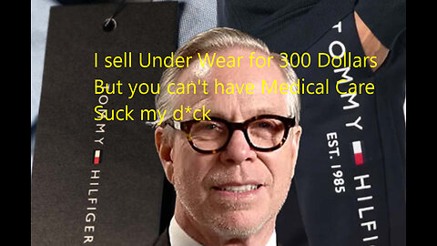 Tommy Hilfiger made billions off bangledesh 25 cent Labor