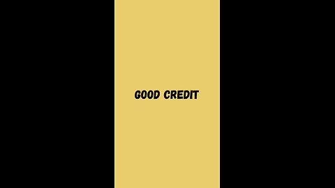 Credit Score: | Pt4 | Good Credit