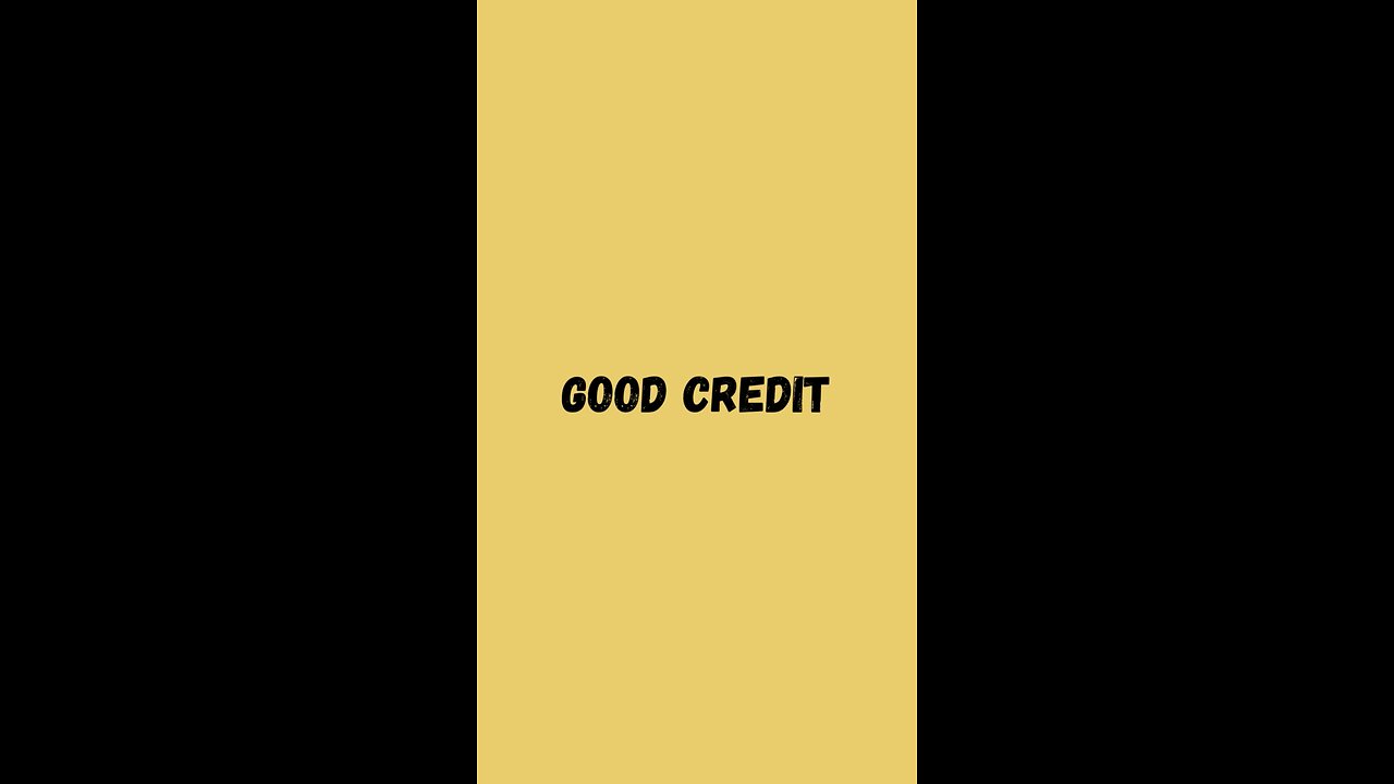 Credit Score: | Pt4 | Good Credit