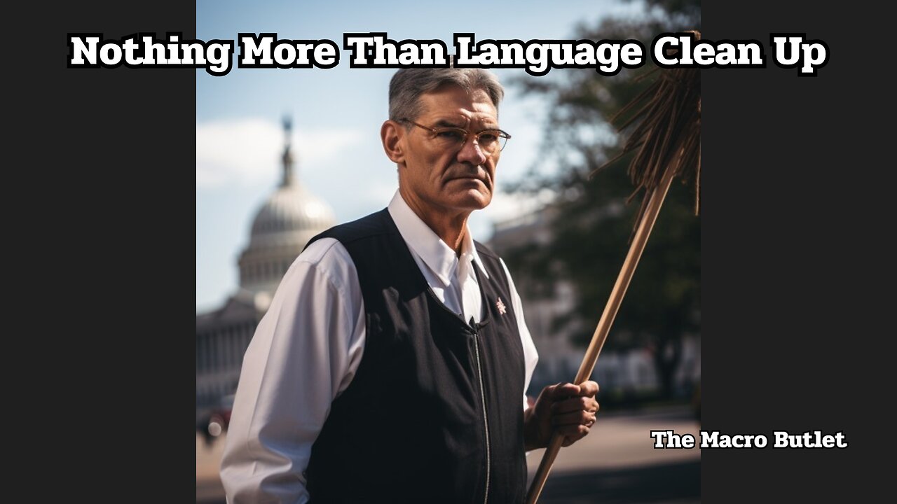 Nothing More Than Language Clean Up - Podcast