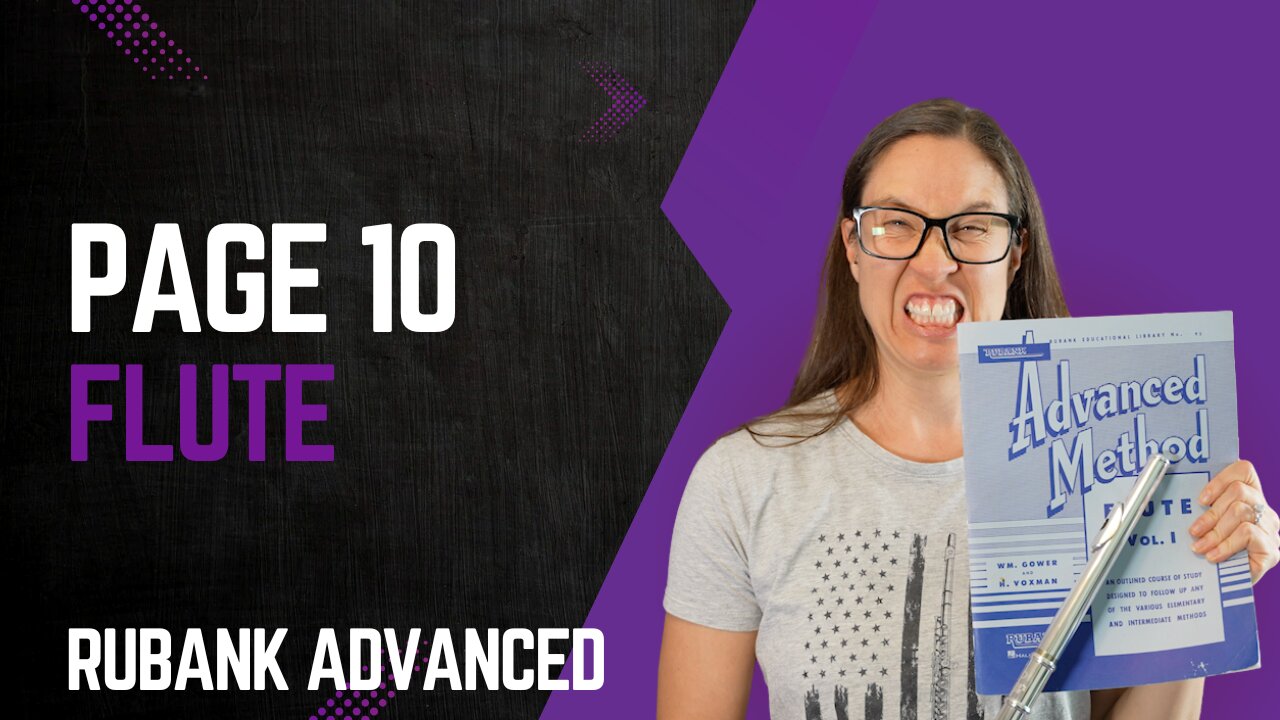 Rubank Advanced Method Flute Volume 1: D Minor & G Major Scales (Page 10)
