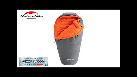 Naturehike Upgrade ULG Winter Goose Down Mummy Warm Sleeping Bag 800FP Comfort Review