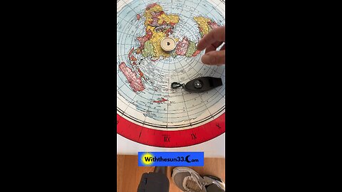 A compass proves the earth is NOT a ball