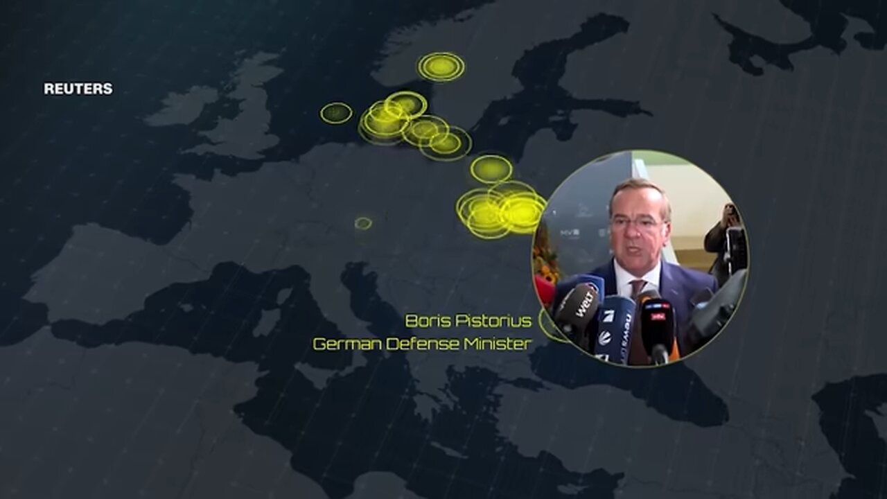 Russian-linked ships spotted in Europe where drone activity has been flagged