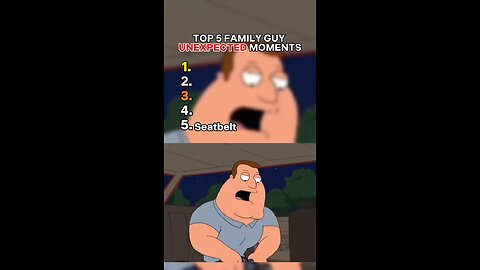 Ranking Best Family Guy Unexpected Moments I Folow me For More