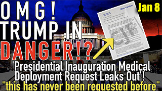 OMG! Trump in DANGER "Trump Inauguration Medical Deployment LEAKS OUT"