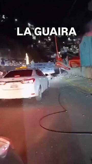 The aftermath of US airstrikes on a Venezuelan port. Significant damage is