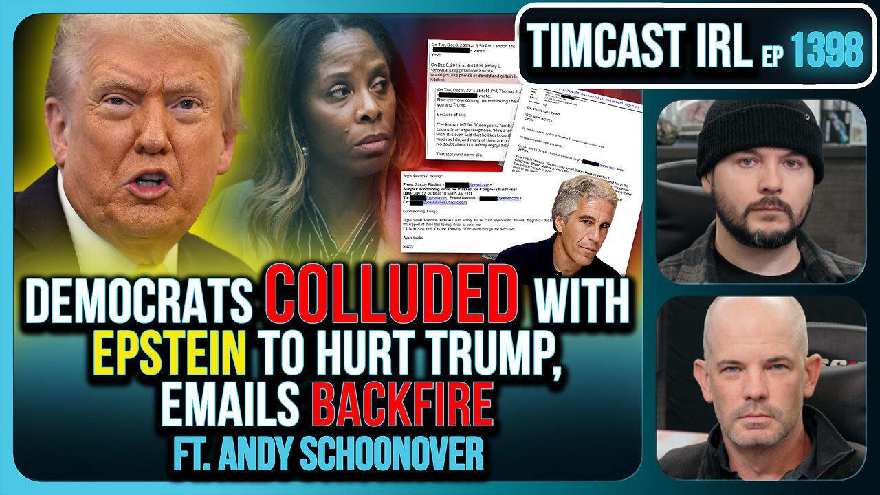 Democrats COLLUDED With Epstein To HURT Trump, Emails BACKFIRE