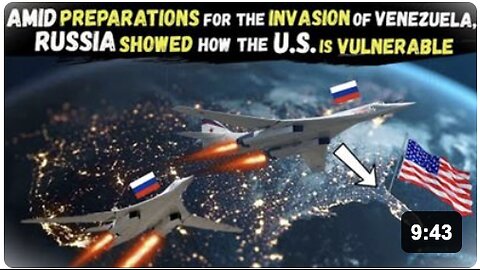Russia's Tu-160 Bombers, Armed with Nuclear Missiles, approached FLORIDA and Paralyzed U.S. Fighters