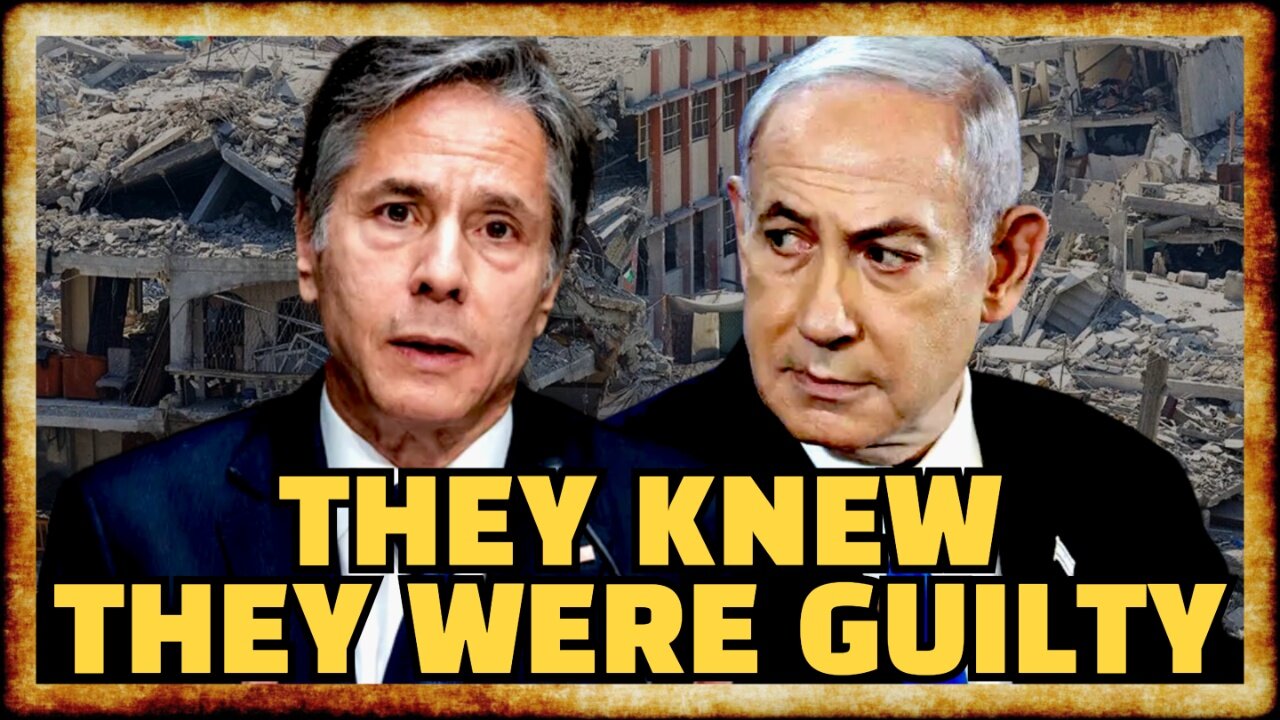 Report: Biden Officials FEARED PROSECUTION For WAR CRIMES in Gaza