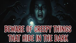 Beware of Creepy Things that Hide in the dark.