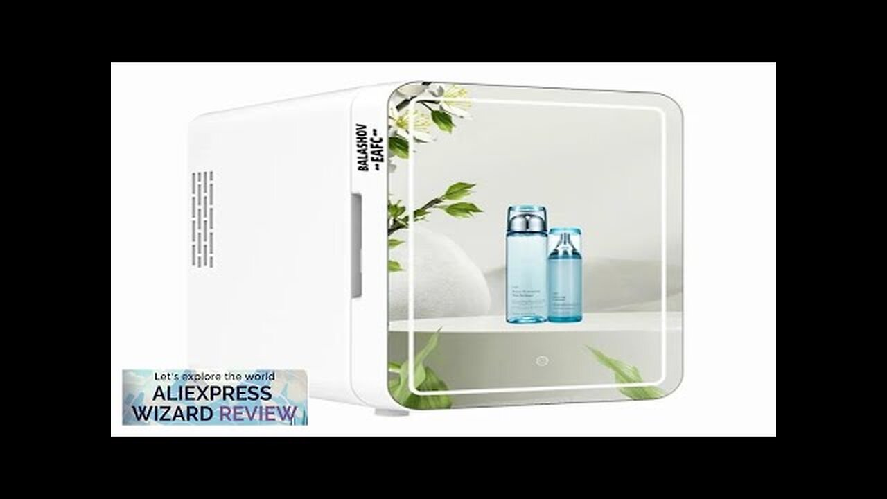 4L Mini Refrigerator Beverage Camping Cosmetics Portable Small Mirror Refrigerators for Room Review