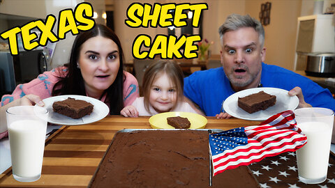 Brits Discover TEXAS SHEET CAKE | What on Earth Is This ?!?!