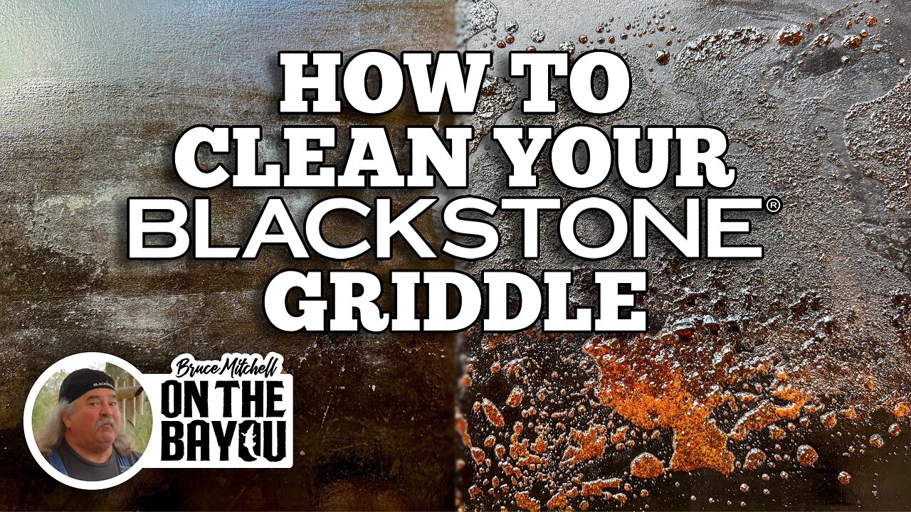 How to Clean your Blackstone Griddle with Bruce Mitchell | Blackstone Griddles