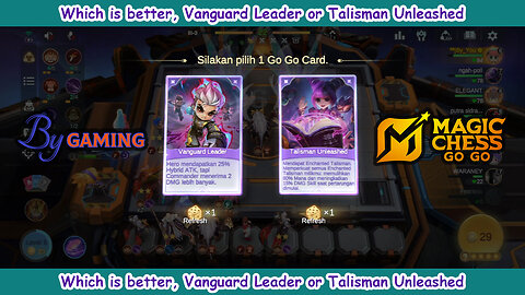 Which is better, Vanguard Leader or Talisman Unleashed