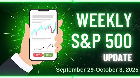 Weekly Update for September 29 October 3, 2025 